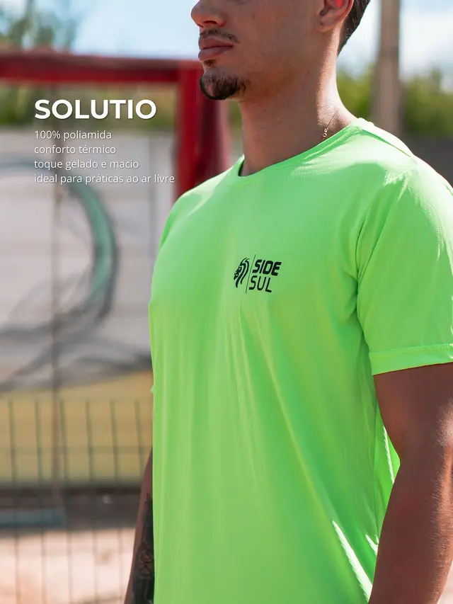 Tecido Solutio — 100% poliamida com proteção UV 15